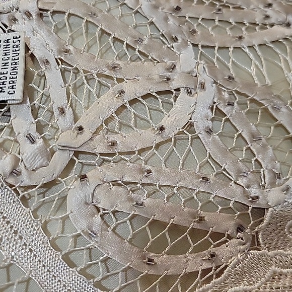 EUC In Phase Fashion Champagne Evening Dress - Picture 10 of 10